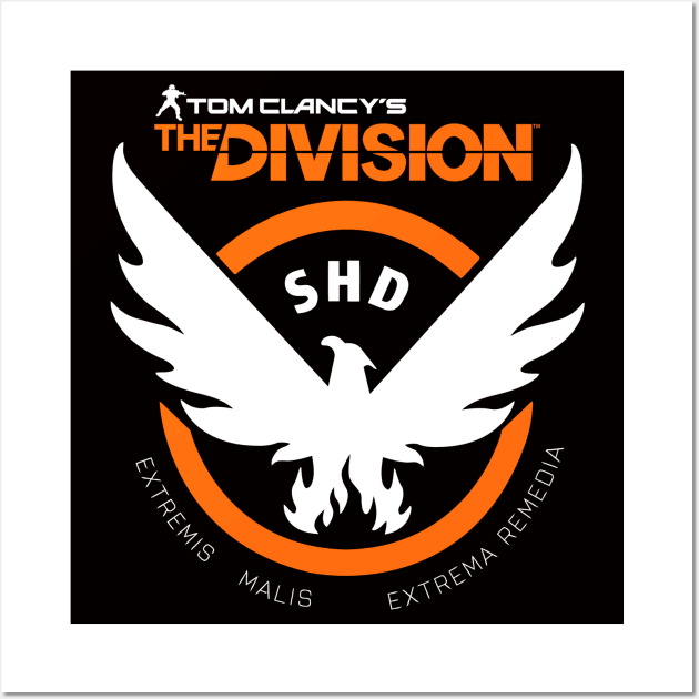 THE DIVISION LOGO Wall Art by galapagos